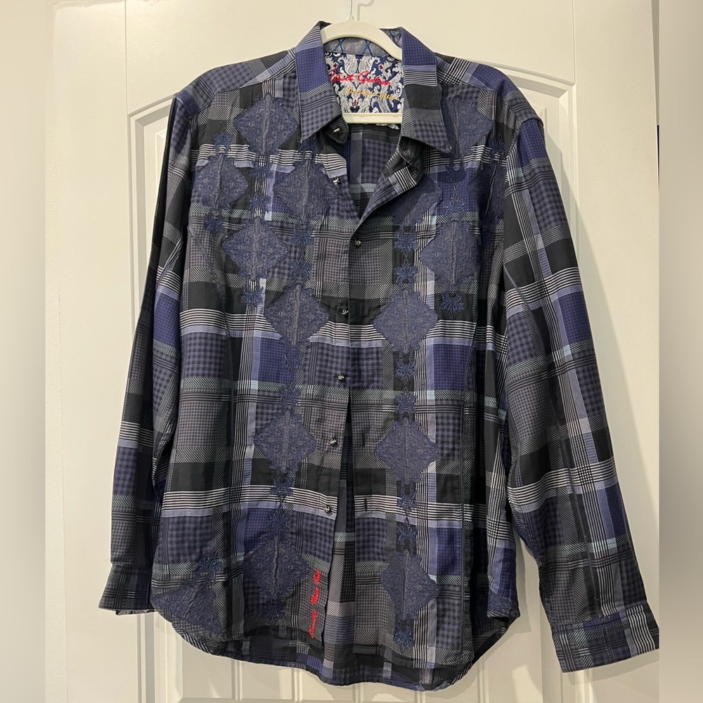 Robert Graham men’s button up shirt XL